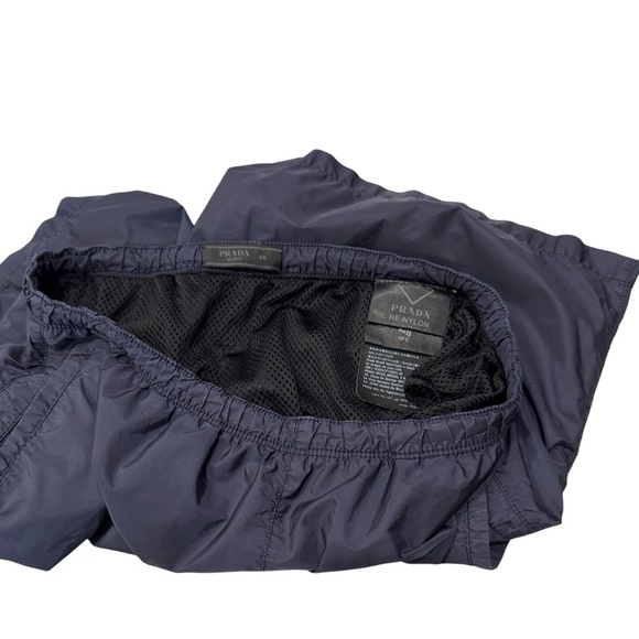 PRADA Men’s Re-Nylon swim trunks Blue Navy 46 - Picture 9 of 9